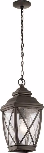 Lampada a sospensione esterna Tangier bronzo E27 IP44