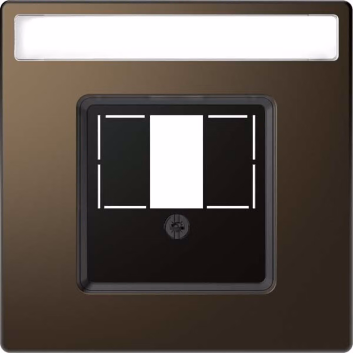 MERTEN MEG4250-6052 Piastra centrale Moccametallic System Design