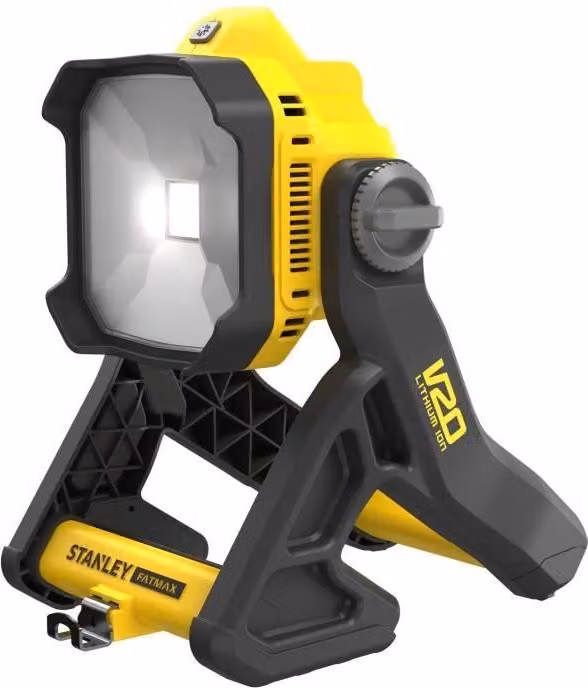 Faretto da cantiere a LED ricaricabile, STANLEY FATMAX SFMCL030B-XJ, 18 V, 750-1850 lumen, senza batteria