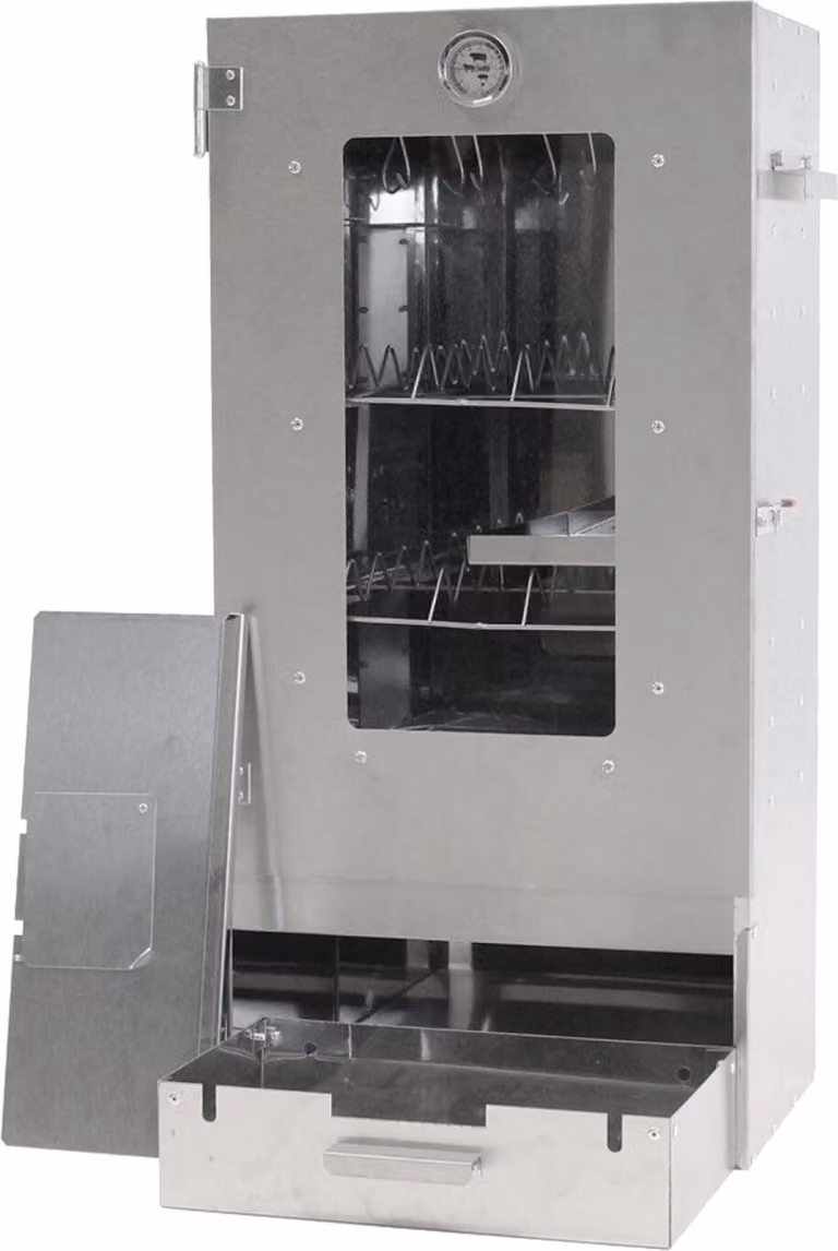 Forno per affumicatura EuroCatch con vetro, modello piccolo - 44x28x80,5 cm - 1 pezzo