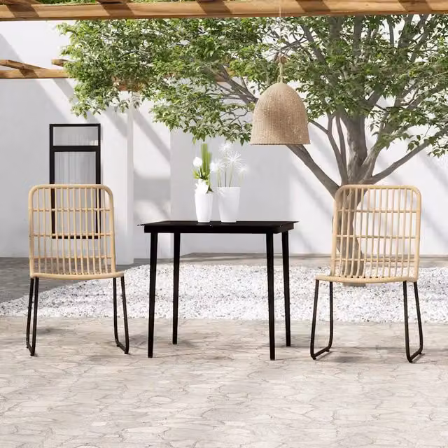 Set Mobili da Pranzo da Giardino 3 pz Rovere 3099173