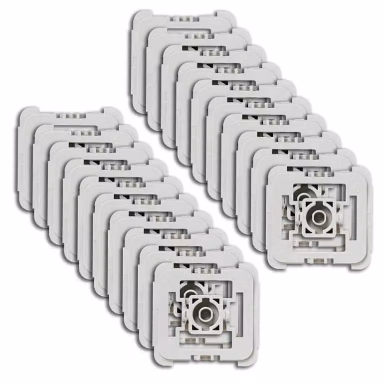 Set di adattatori Homematic Gira 55, 20er Set