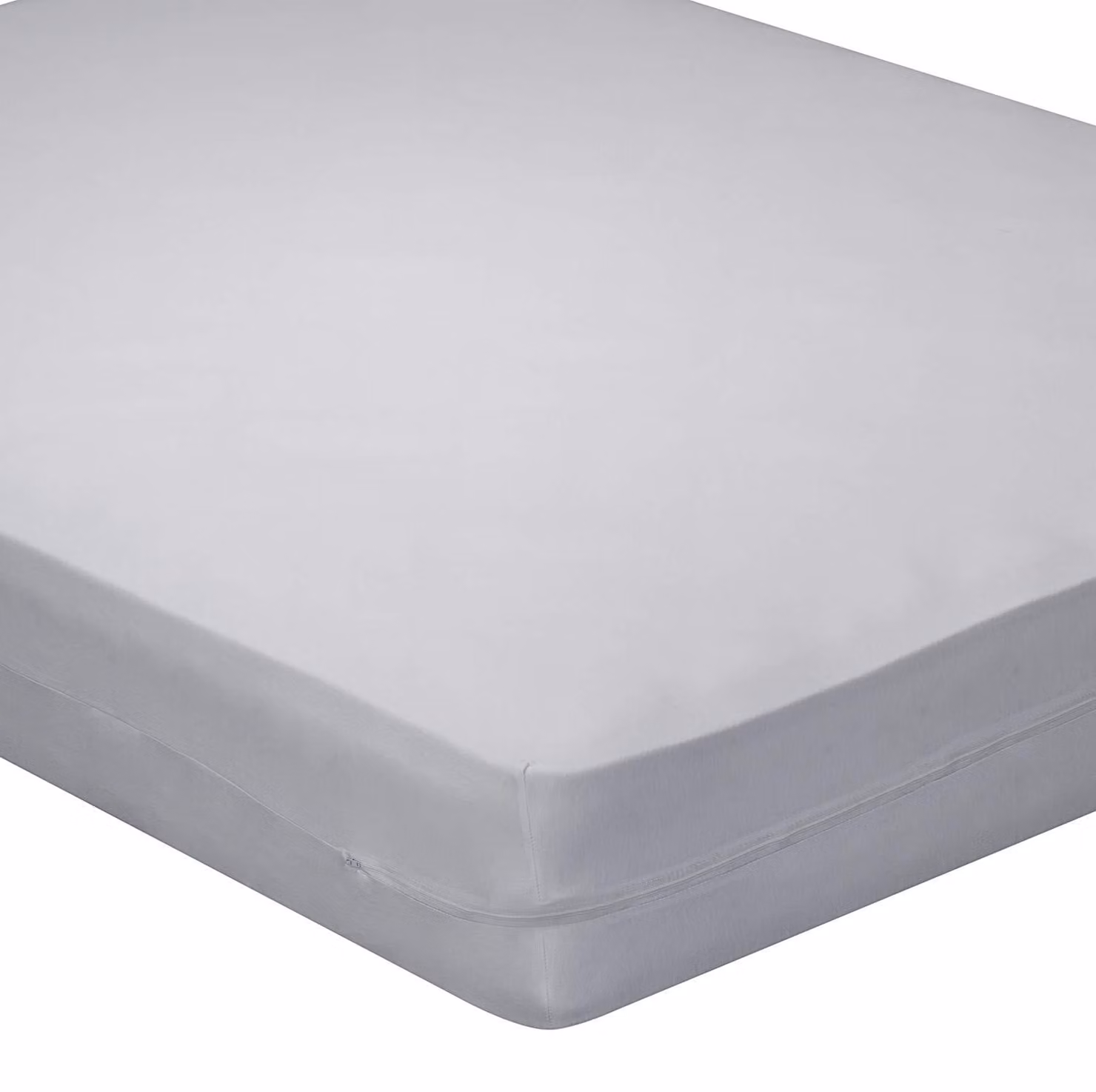 Copertura per materasso anti-allergica, 150x190/200 cm, bianca, traspirante