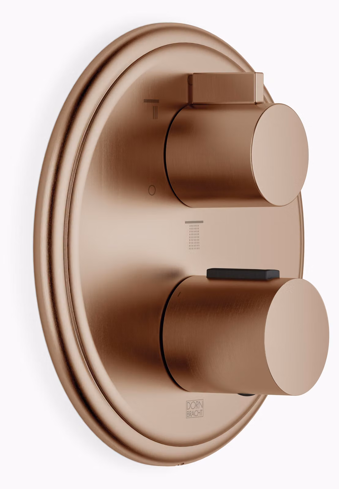 Thermostat encastré MADISON de Dornbracht avec régulation de débit à trois voies, 36427977-42, 36427977-42
