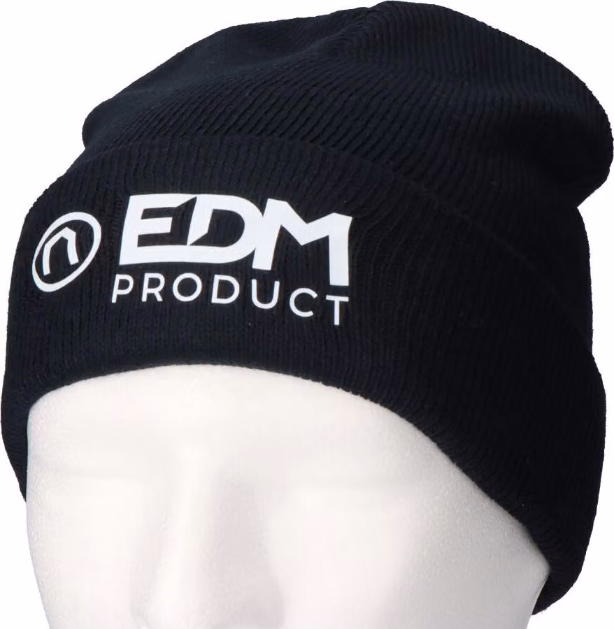 Merchandising Berretto invernale lavorato a maglia Blu scuro Edm