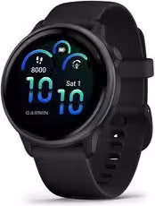 Smartwatch Garmin Vivoactive 6 con display AMOLED da 1,2 pollici, Bluetooth, GPS, NFC e resistenza all'acqua, Nero – 2