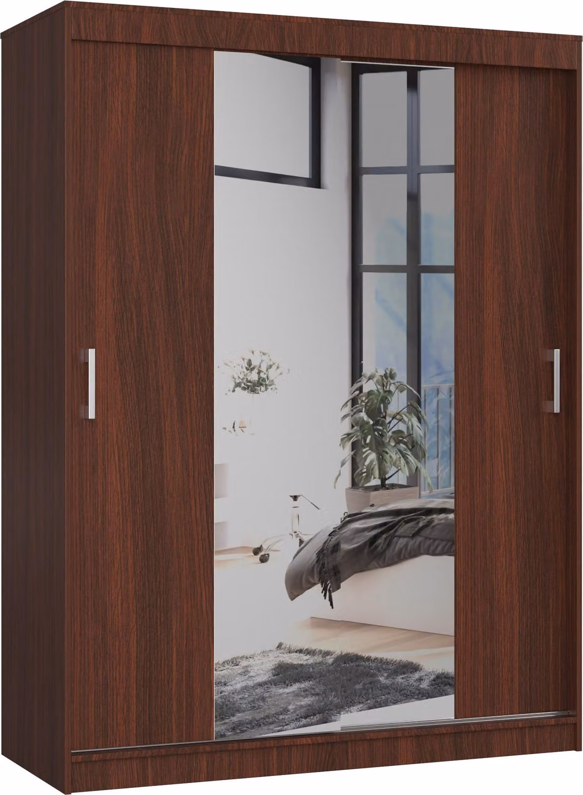 Akord Armadio Scorrevole Wenge 150X60X200 Cm