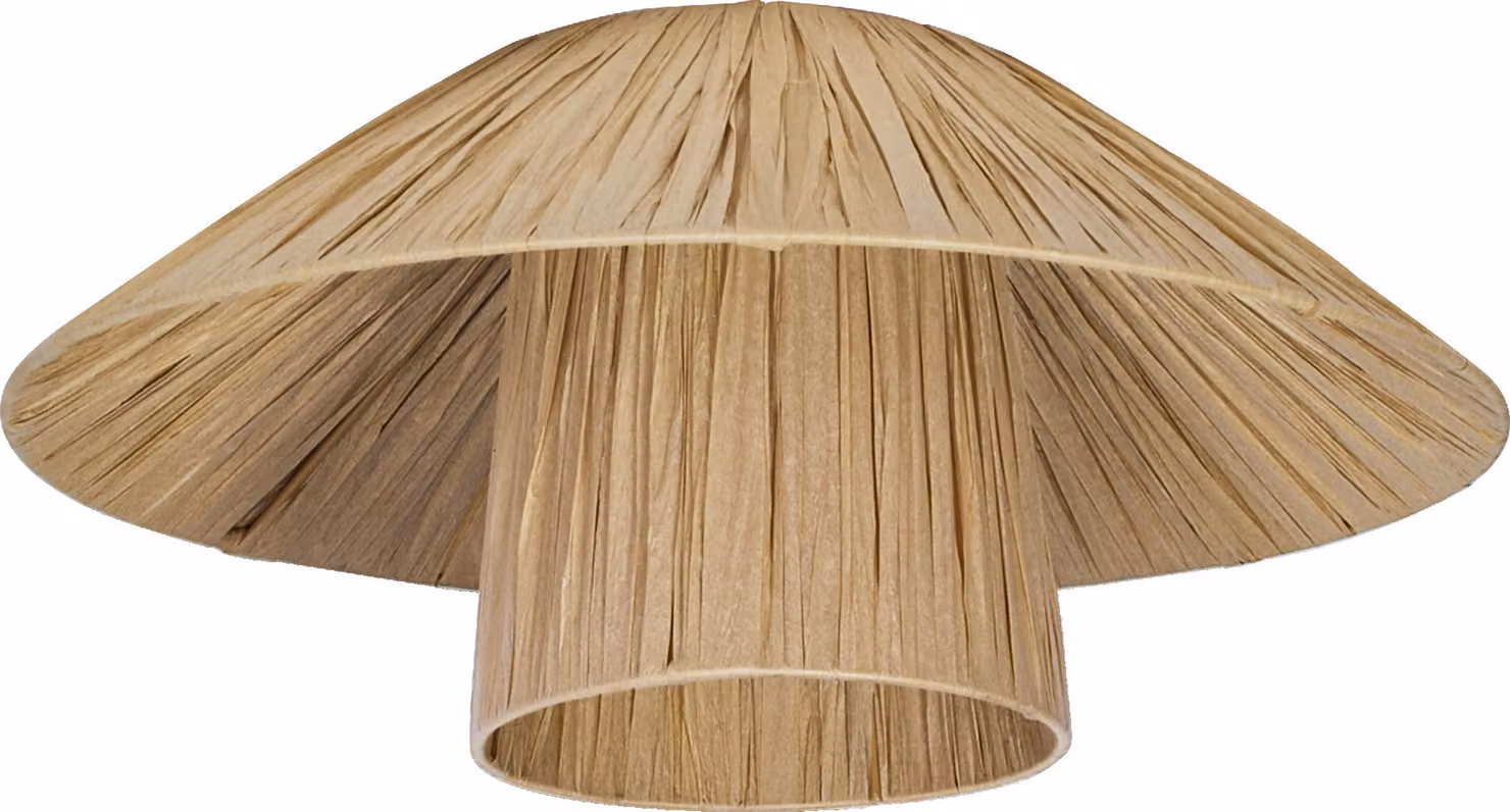 LEDVANCE Decor Bamboo Paper Hut soffitto 400 E27 Brown