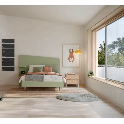 Letto Edge Plus piazza e mezza Volo Collection
