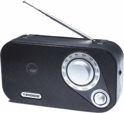 Radio portatile Tiross con batteria Ts462
