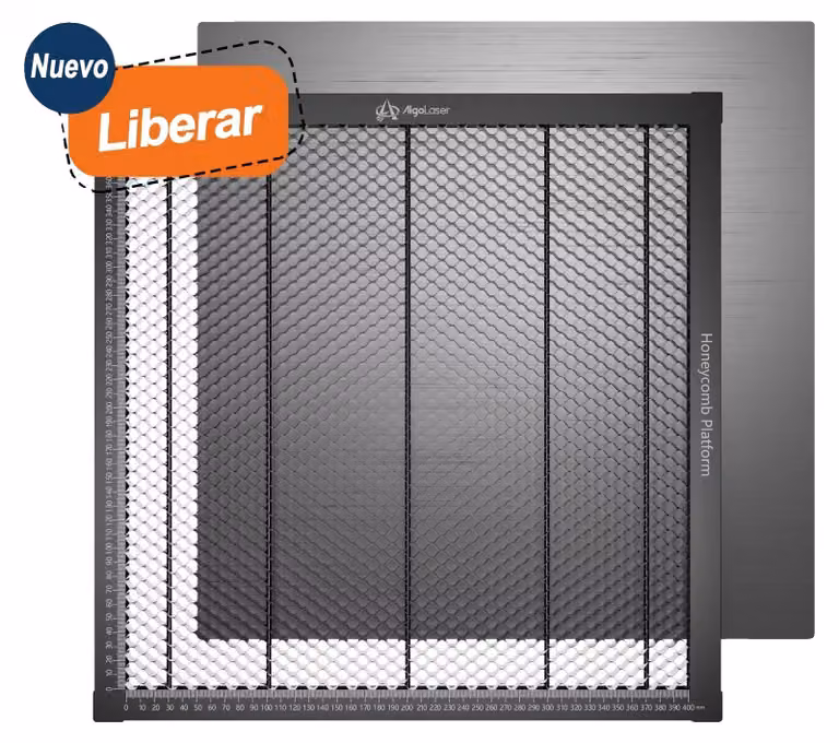 Pannello in alluminio, compatibile con macchine da taglio laser, dimensioni 440x440 mm