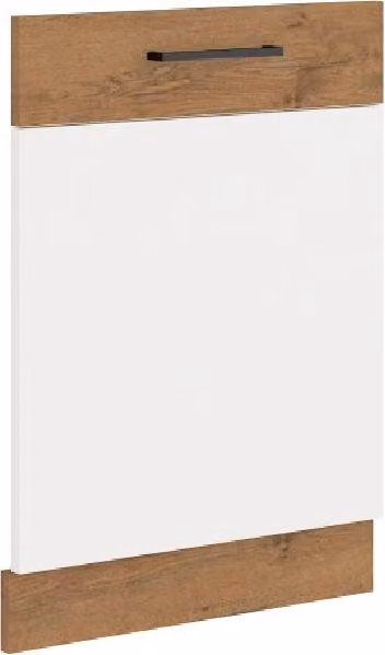 Anta per lavastoviglie da incasso VANYA - 60x72 cm, bianco / rovere lancelot