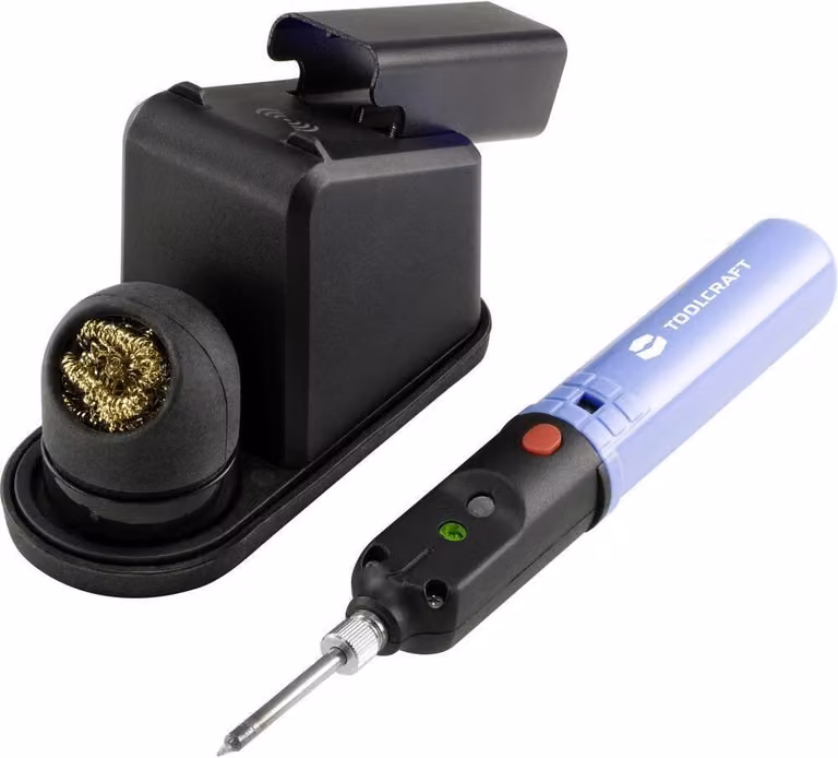 TOOLCRAFT LWK-920 Saldatore 3,7 V/DC 8 W 500 °C (max) Alimentato a batteria