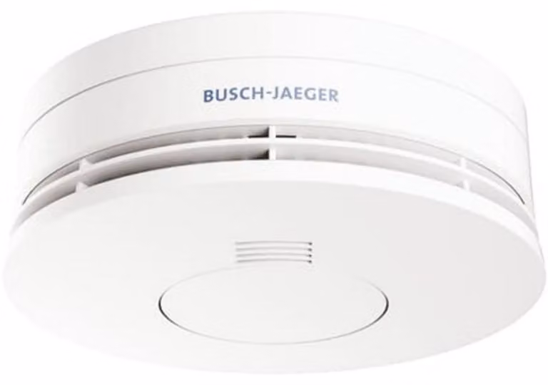 Busch-Jaeger Allarme fumo ProfessionalLINE, bianco studio, 1 pz.