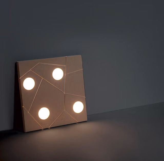 Cattaneo Street Plafoniera Applique LED Bianca con Luce Bianco Caldo