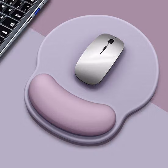 Tappetino ergonomico per computer | 220 mm × 250 mm | Viola