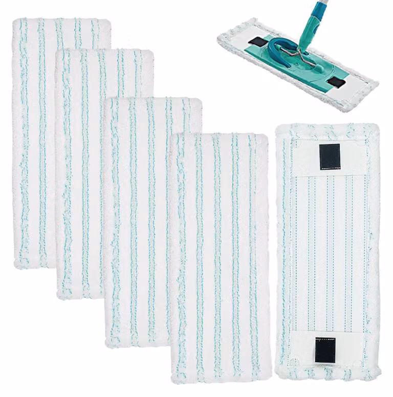 5 coperture per mop Leifheit Clean Twist M Ergo Micro Duo, dimensioni 38x16 cm
