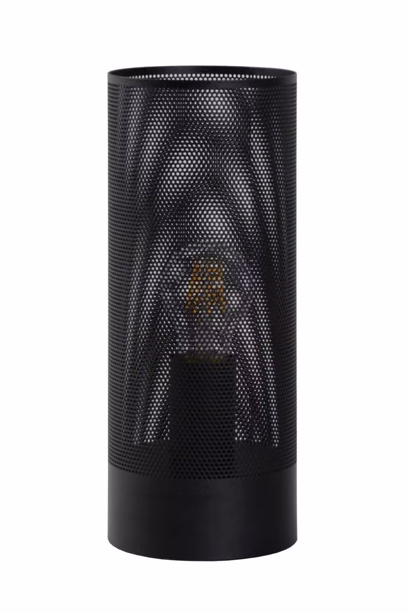 BELI - Lampada da tavolo - Ø 12 cm - 1xE27 - Nero