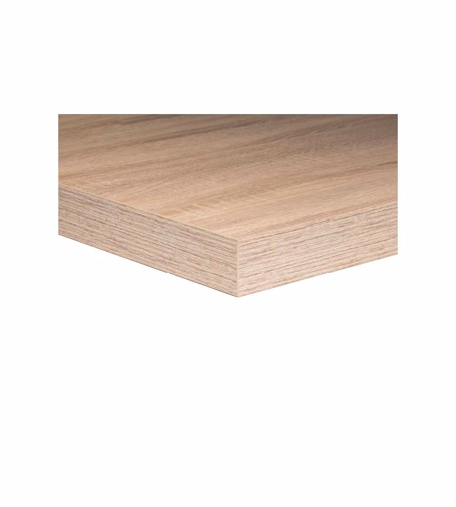Top bagno rovere Sonoma mm. 59x1202x490