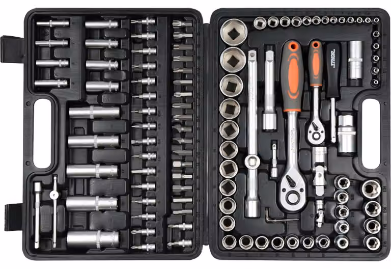 Set di utensili da 1/2", 108 pezzi