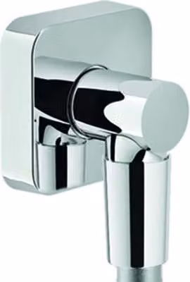 Raccordo a gomito softedge da 1/2, cromato, Nobili
