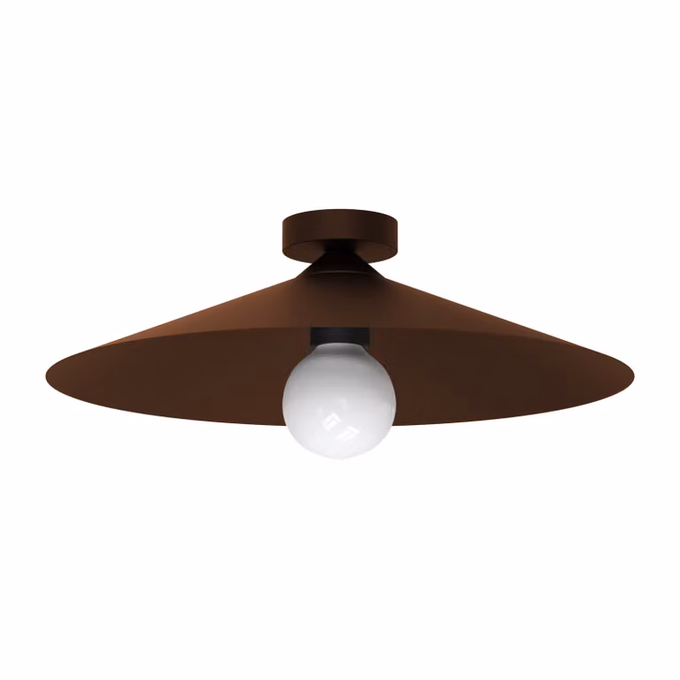 Lampada Da Soffitto Chapeau Monocolore