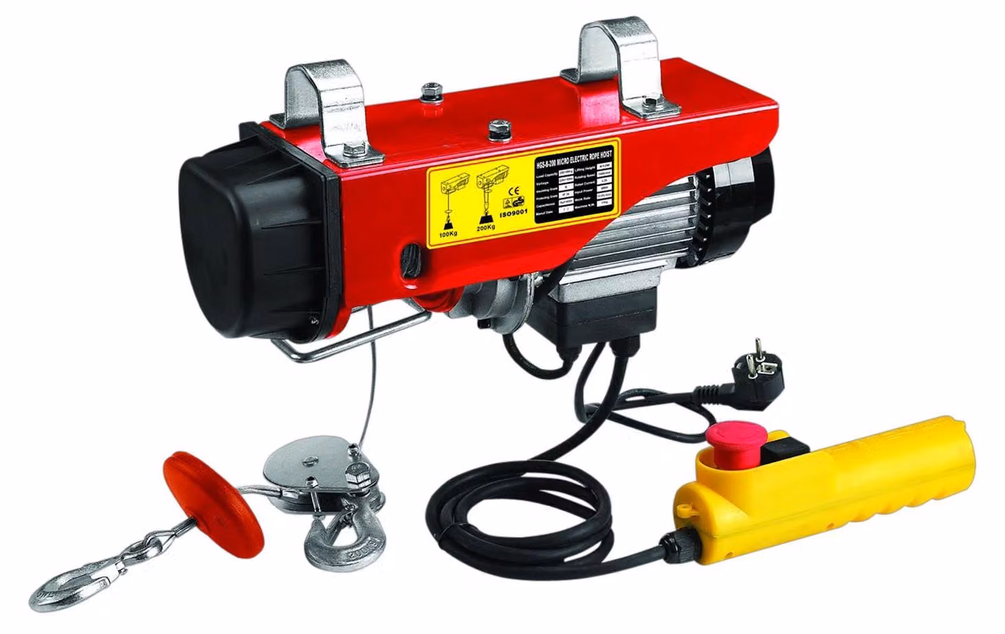 Berger e Schröter paranco elettrico a fune 125/250 kg
