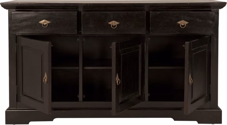 Mobili da salotto Credenza SAMBA, finitura anticata, 9803-30