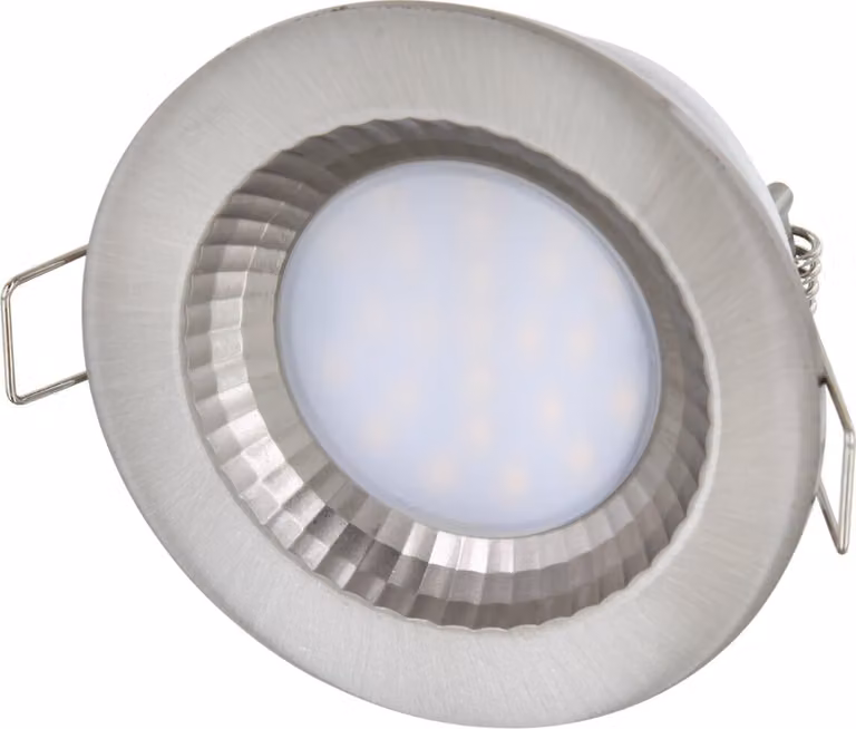 Faretto da incasso LED IP54 5W pressofuso - bianco luce diurna