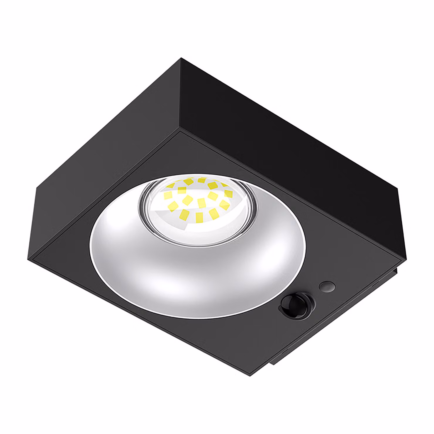 Applique solare a LED VIKING VSR35 IP65 6,25 W 1000 lm 4000 K nero con sensore di movimento