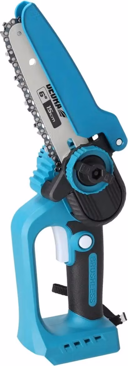 Mini motosega 6" con impugnatura a D 18V