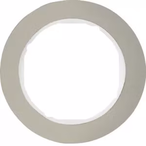 Berker 10112014 Cornice in acciaio inossidabile/bianco polare Serie R.classic