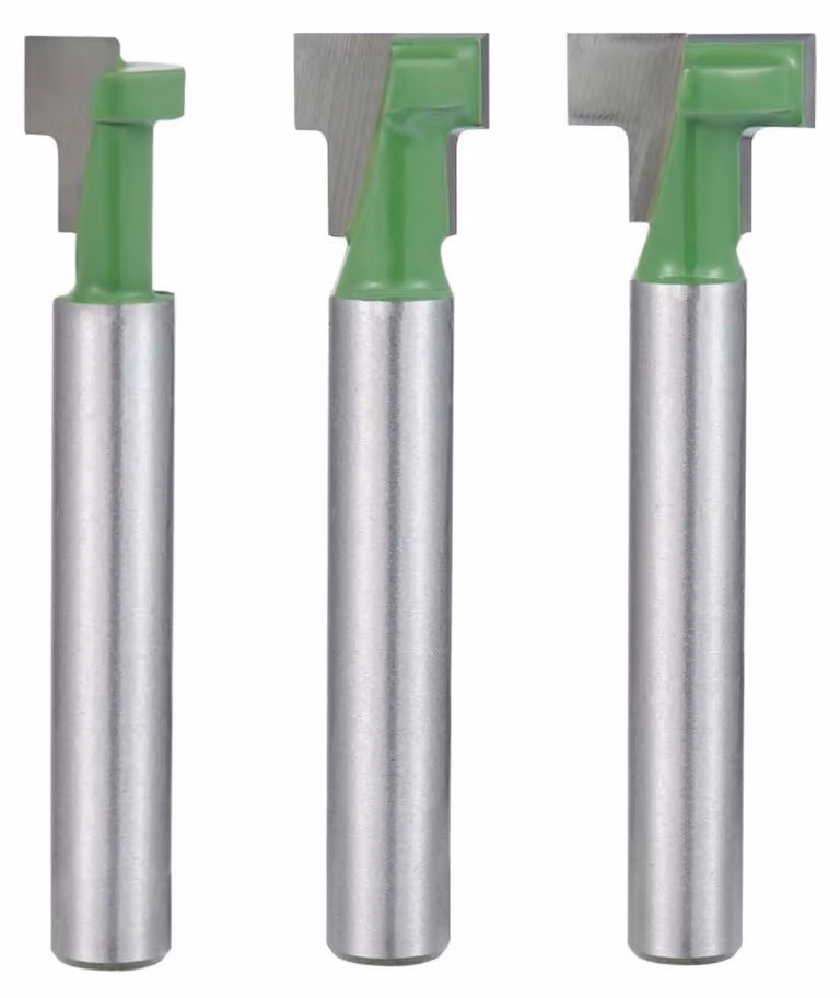 Fresatrice a colonna da 6 mm, set di frese a T per viti a esagono
