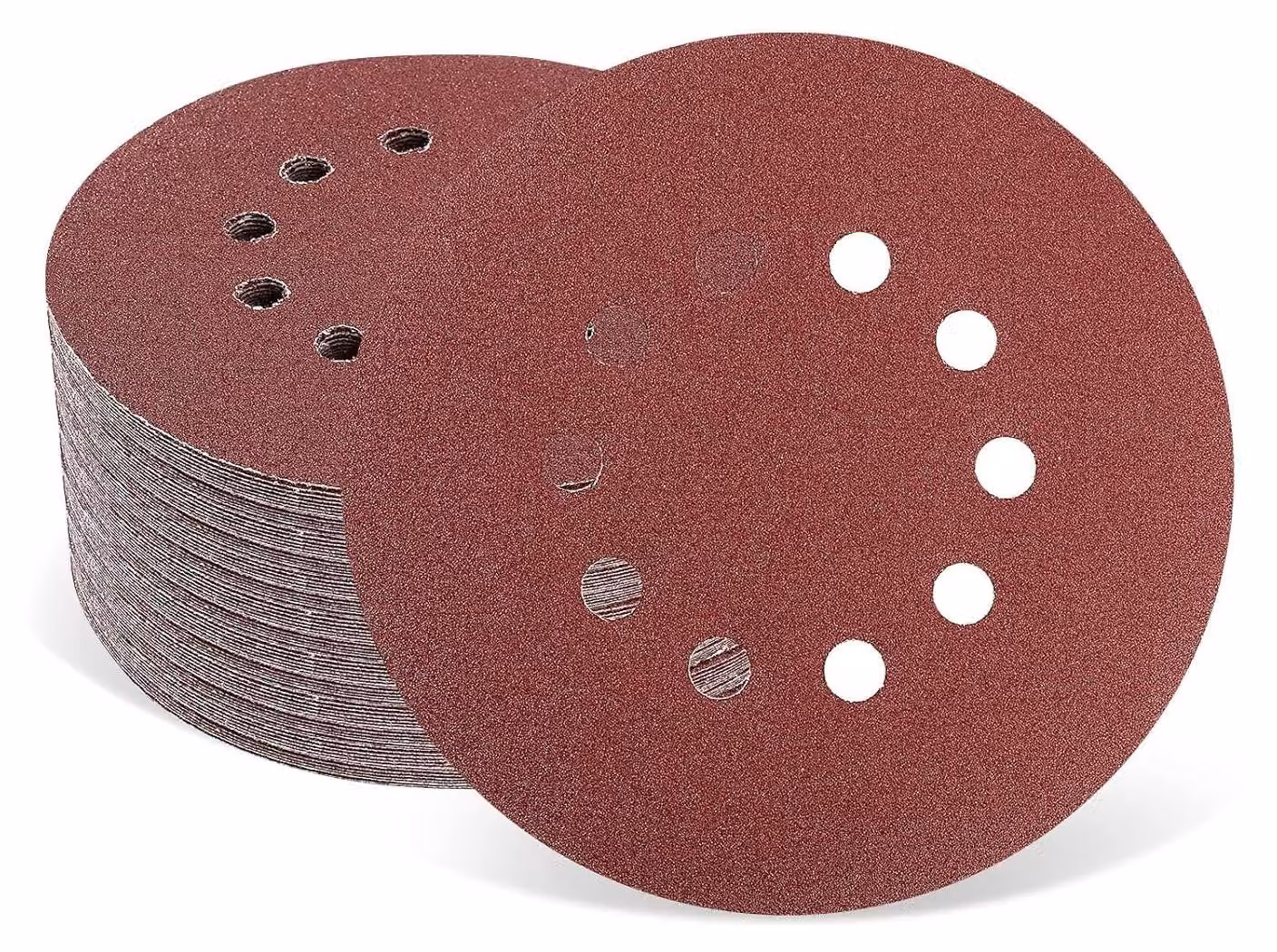 Dischi abrasivi da 225 mm - grana P180, per lavorazioni a secco su materiali da costruzione