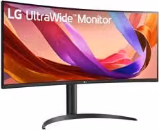 Monitor 34" ( LED 3440x1440 UWQHD 100Hz ) ULTRAWIDE Curvo Black 34BQ65VA B