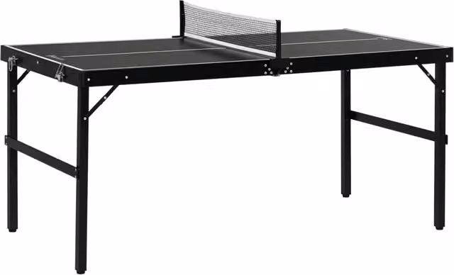 Tavolo da ping pong pieghevole ¨C Xylo ¨C telaio alluminio nero 152x76x72 cm