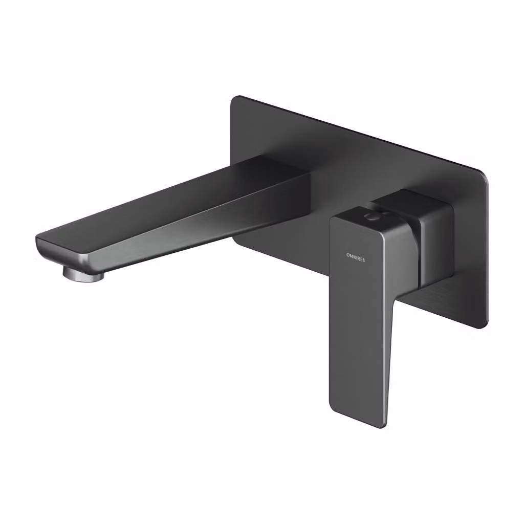 Omnires PARMA PM7415GR Miscelatore incasso per lavabo, grafite