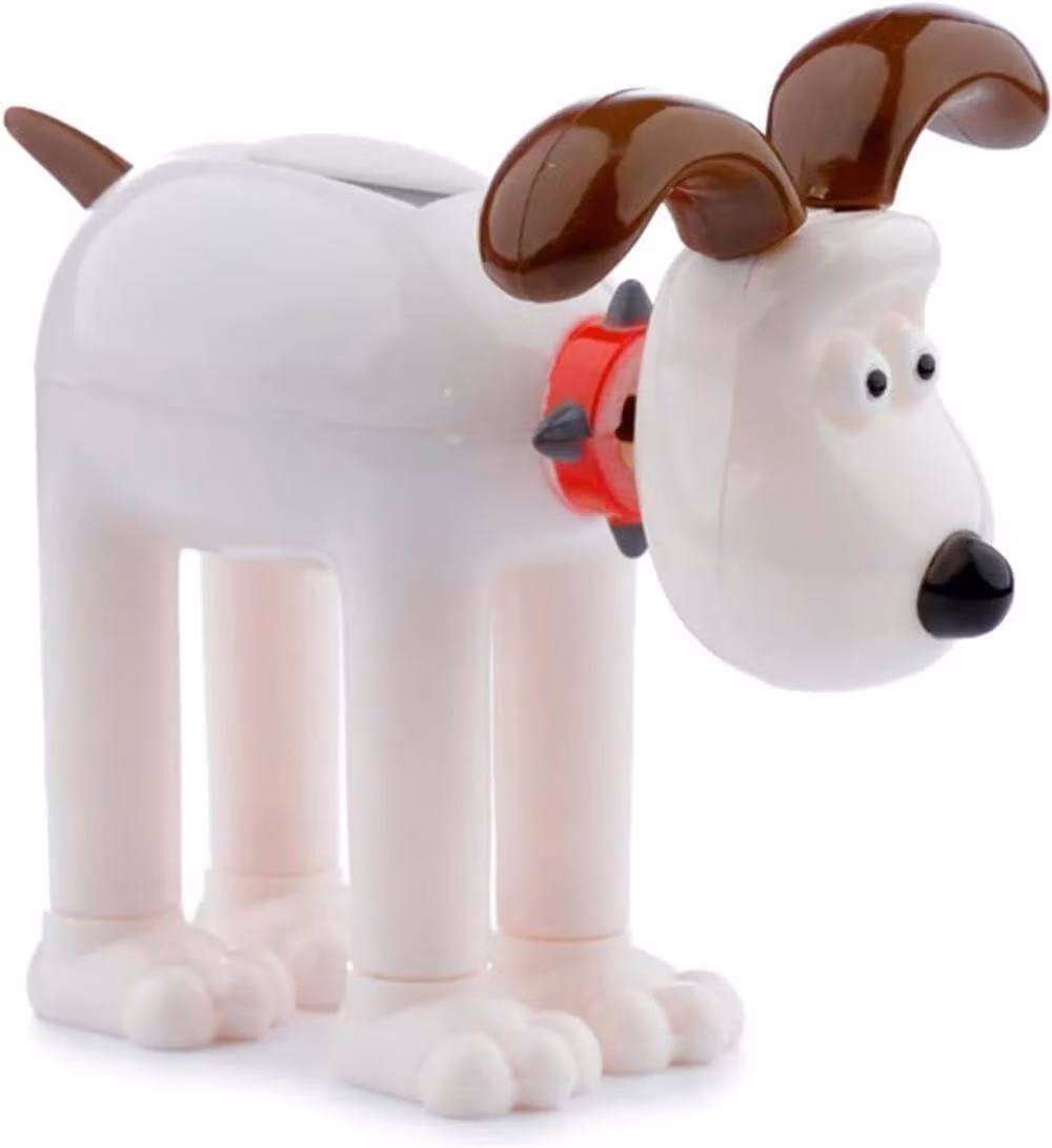 Gromit: pannello solare decorativo - Scrivania per ufficio domestico, cruscotto auto, decorazione per auto - Idee regalo - Regali per adolescenti