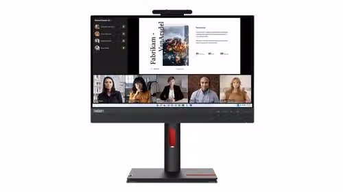 Lenovo ThinkCentre Tiny-in-One 22 Gen 5 Monitor PC All-in-One 54,6 cm (21.5") Full HD LED Nero 12N8GAT1EU – 2