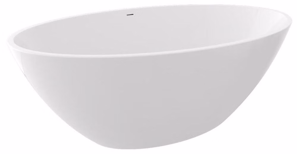 CORYN vasca freestanding 165x90x58cm, bianco