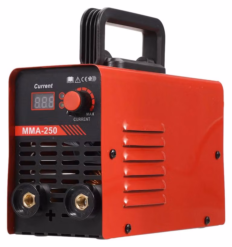Saldatrice ad arco MMA inverter, 250 A, IGBT, 100–240 V, con spina europea, portatile, ideale per uso domestico e per appassionati del fai-da-te