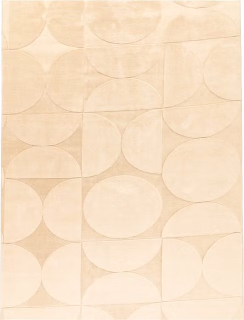 Tappeto in pelliccia Lelystar beige 240x340 cm