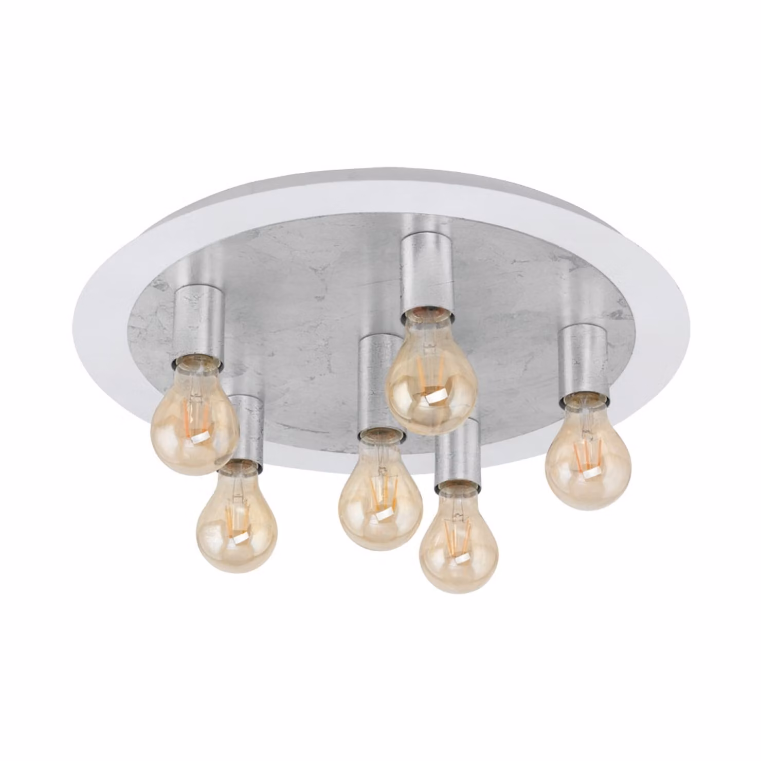 EGLO 97496 PASSANO Plafoniera LED argento E27 6x4W