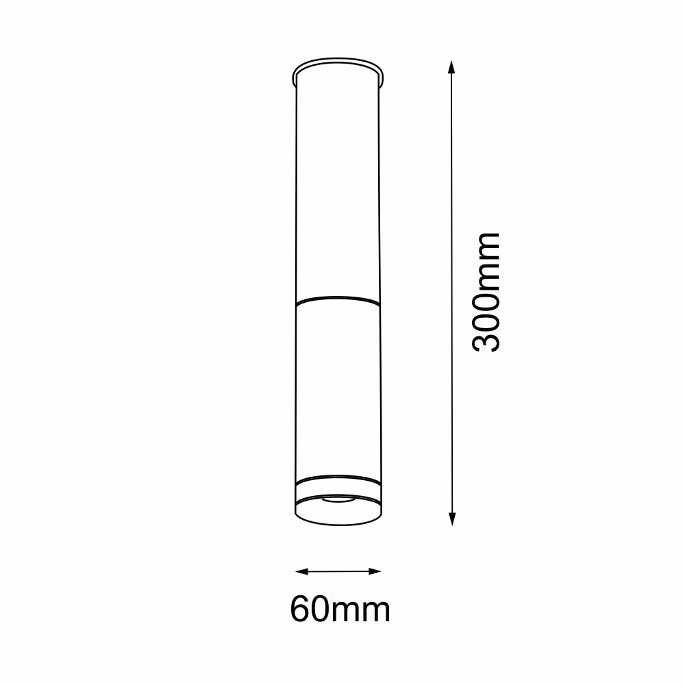 Spot da soffitto tondo Kavos Amplex in metallo nero e ottone con attacco GU10 – 2