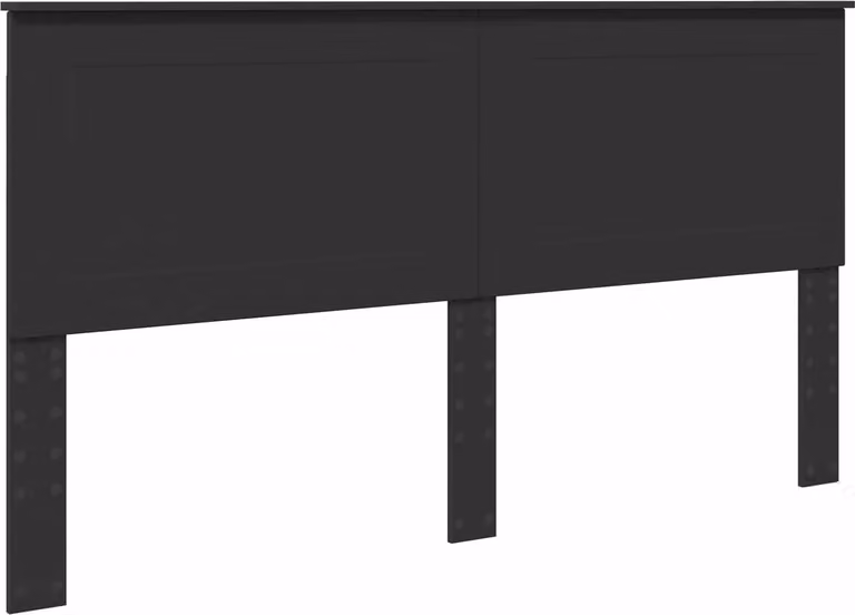Testiera Rovere Nero 100 cm Legno ingegnerizzato
