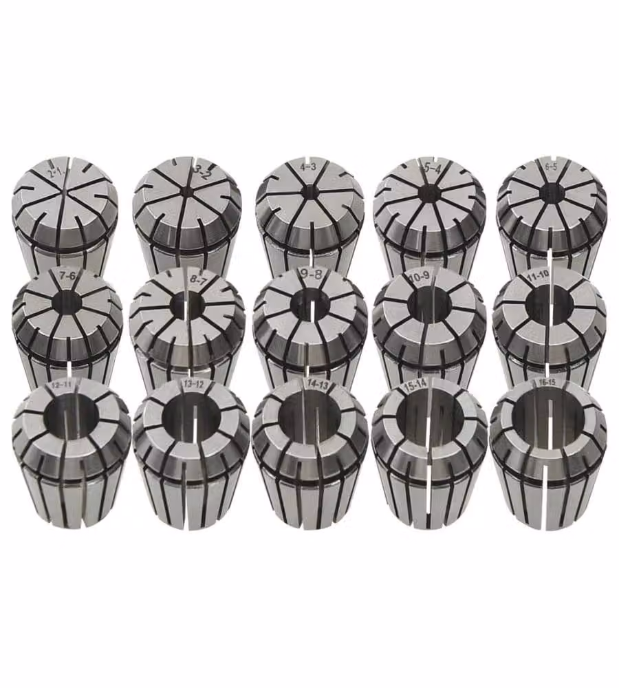 Pinze per Colletti ER25 Set Utensili per Tornitura 15 pz