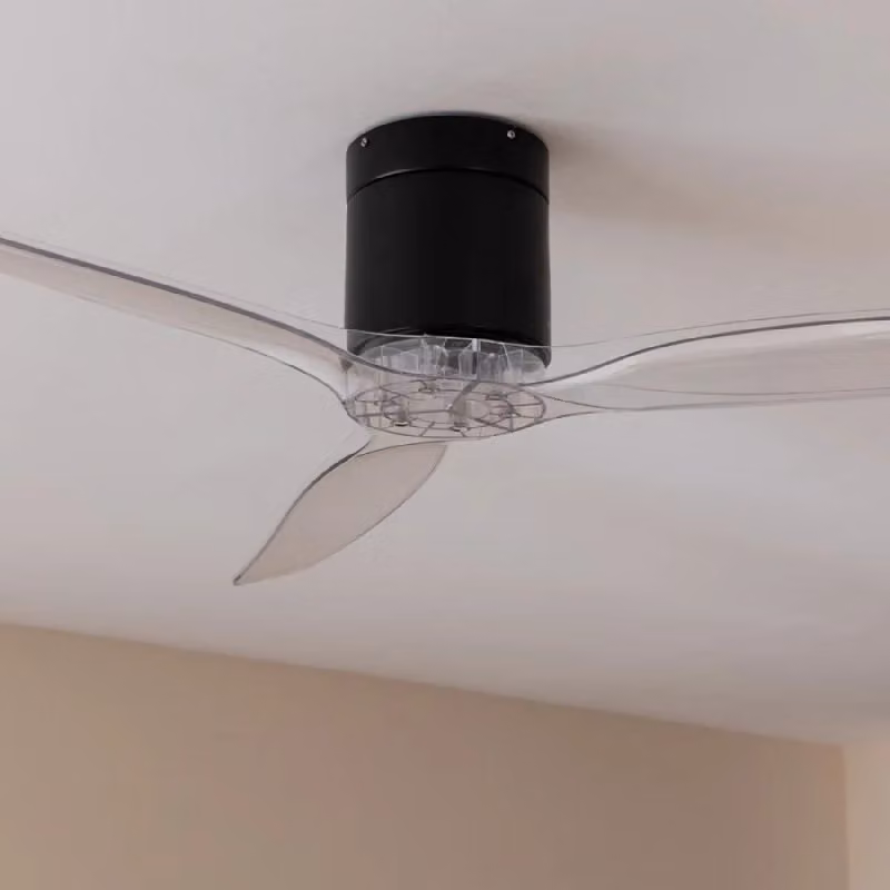 Ventilatore da soffitto Cecotec EnergySilence Aero 5285 Black Transparent con telecomando e controllo tramite app – 2
