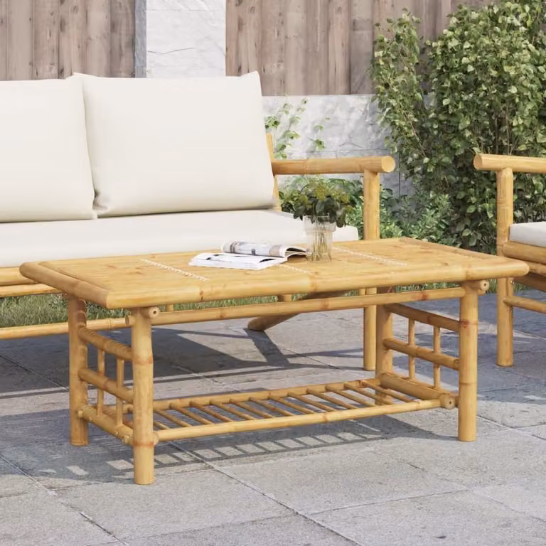 Maison Exclusive - Tavolino da caffè, 110x55x45 cm, bambù