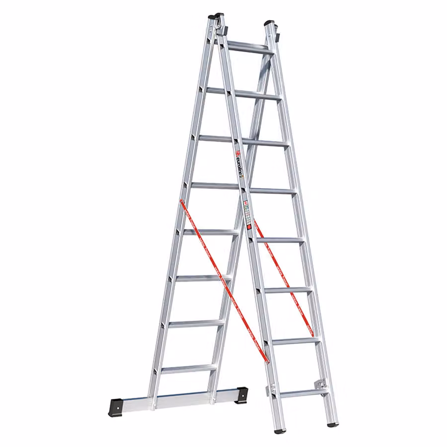 Euroline Premium 306 Scala multiuso con 2x8 pioli