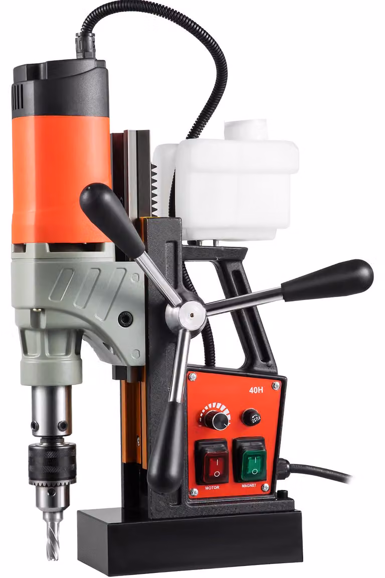 Trapano magnetico da 1200 W, 580 giri/minuto, diametro di foratura 40 mm